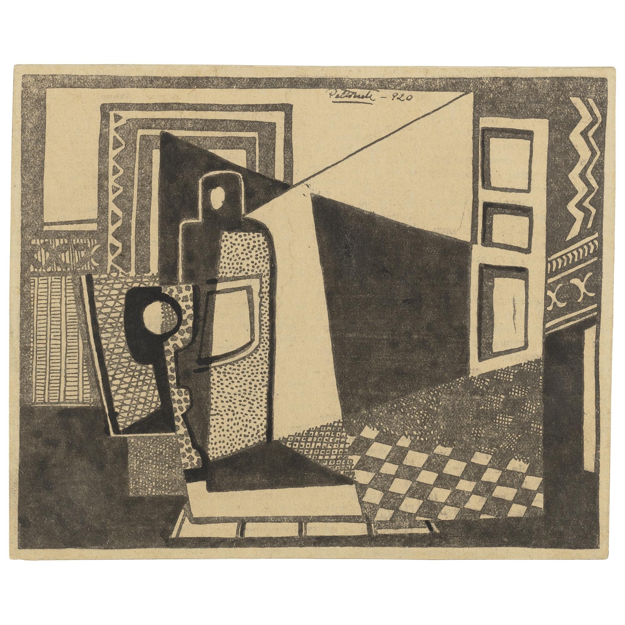 Emilio Pettoruti - Naturaleza Muerta