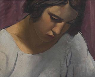 Emilio Pettoruti - Ragazza (Carolita)