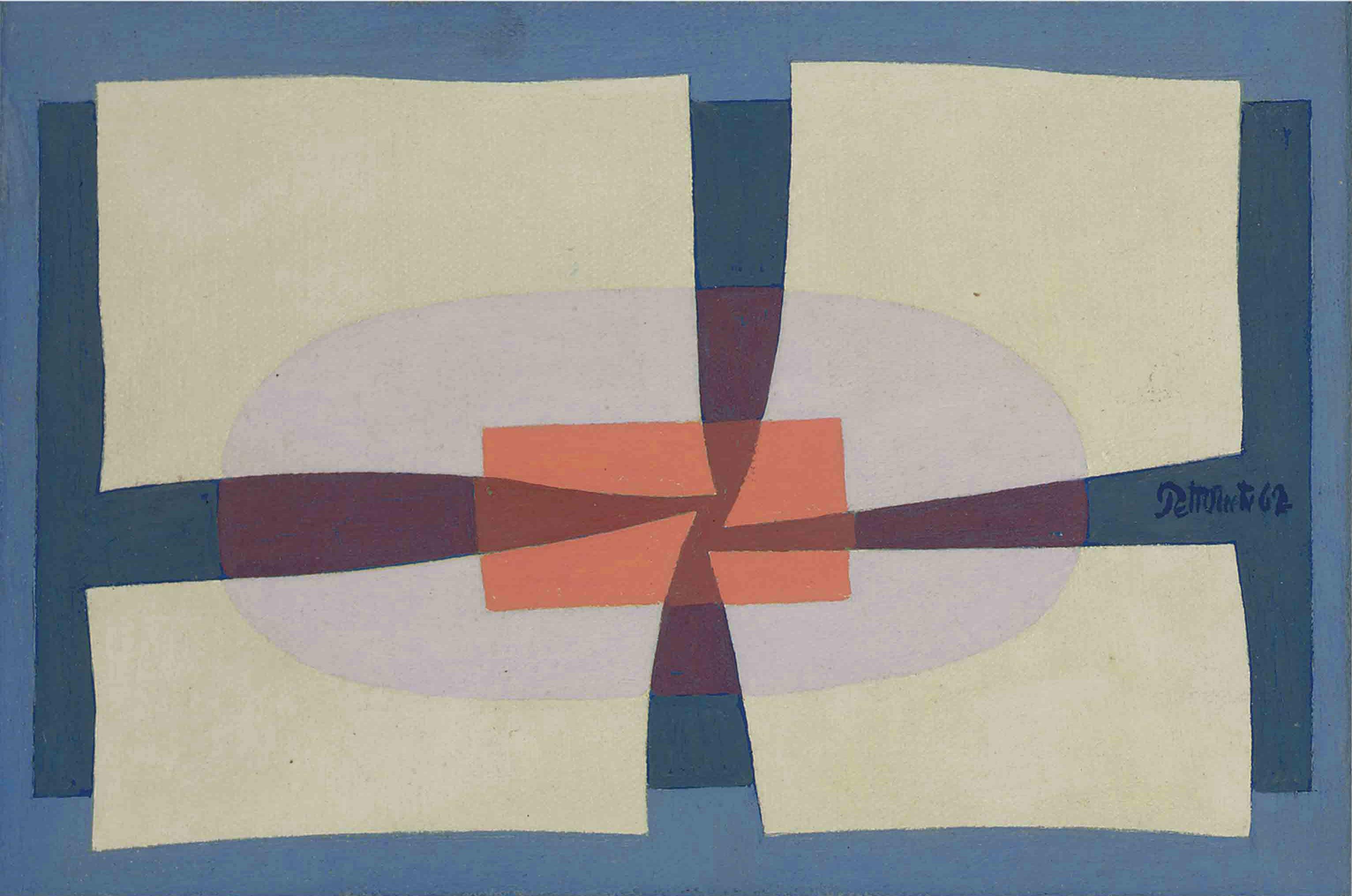 Emilio Pettoruti - Untitled (Study for Soleil Couchant)