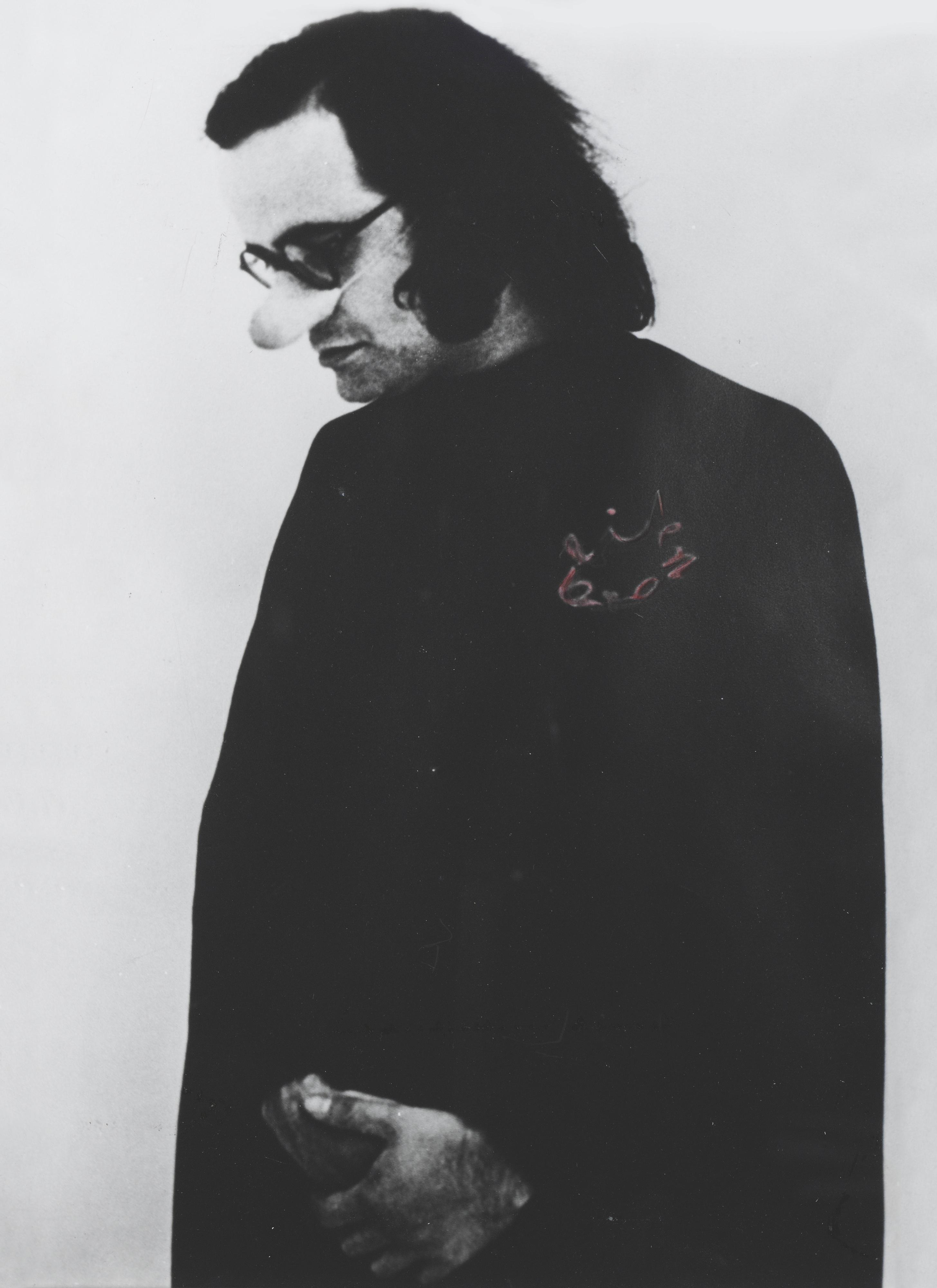 Emilio Prini - Senza Titolo (Alieno)Photograph With Colour Intervention