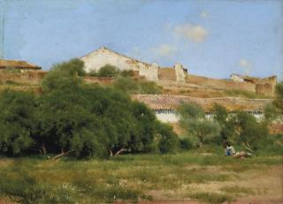 Emilio Sánchez-Perrier - A Midday\'S Rest