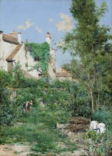 Emilio Sanchez Perrier - El huerto