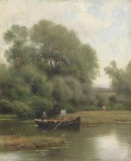 Emilio Sánchez Perrier - Fishing on calm waters