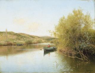 Emilio Sánchez-Perrier - On The River