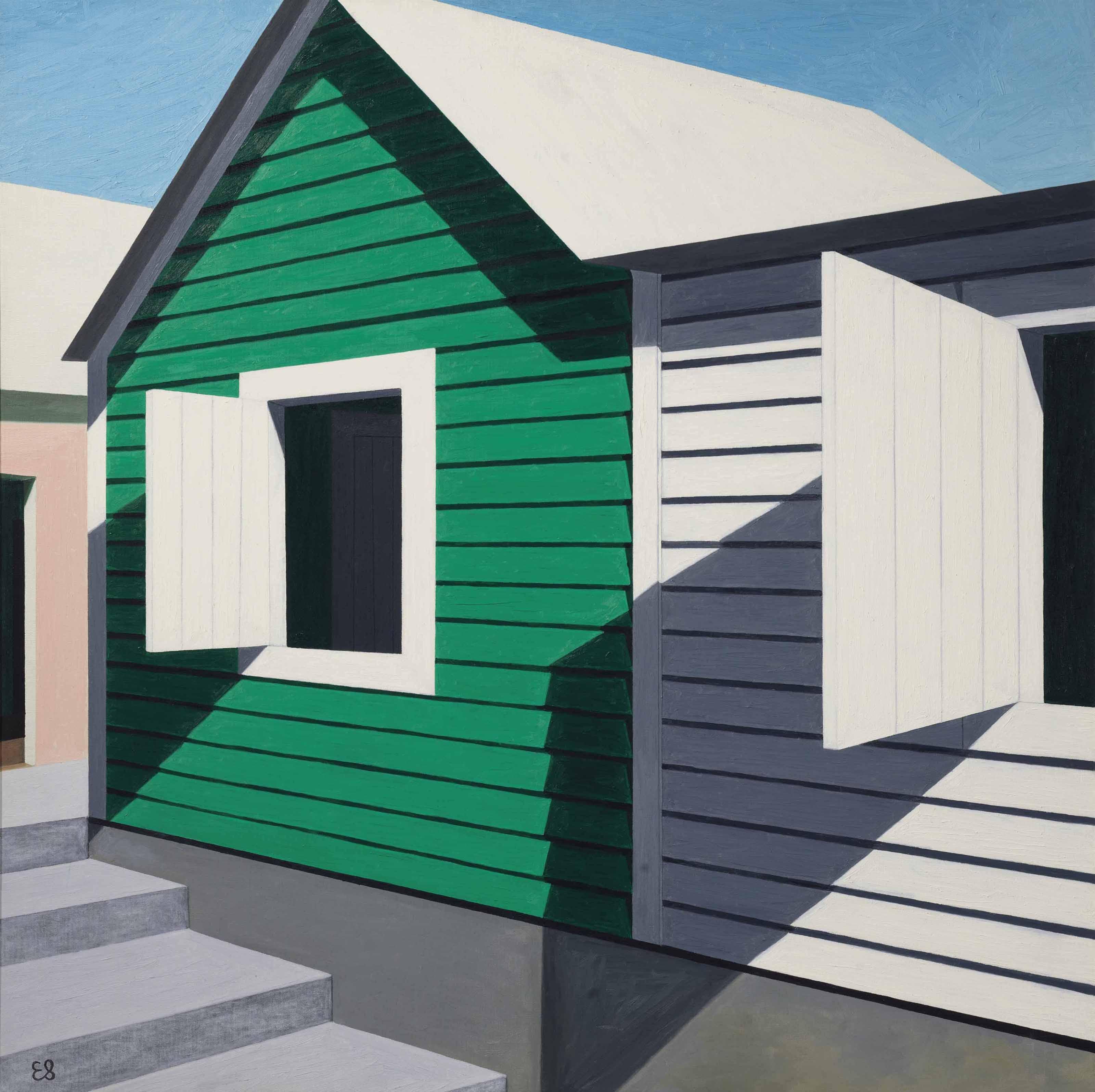 Emilio Sánchez - Casita verde y blanca