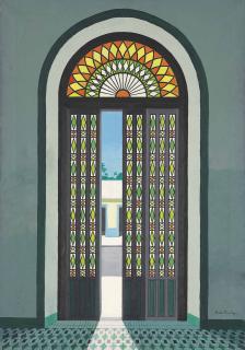 Emilio Sánchez - Puerta colonial