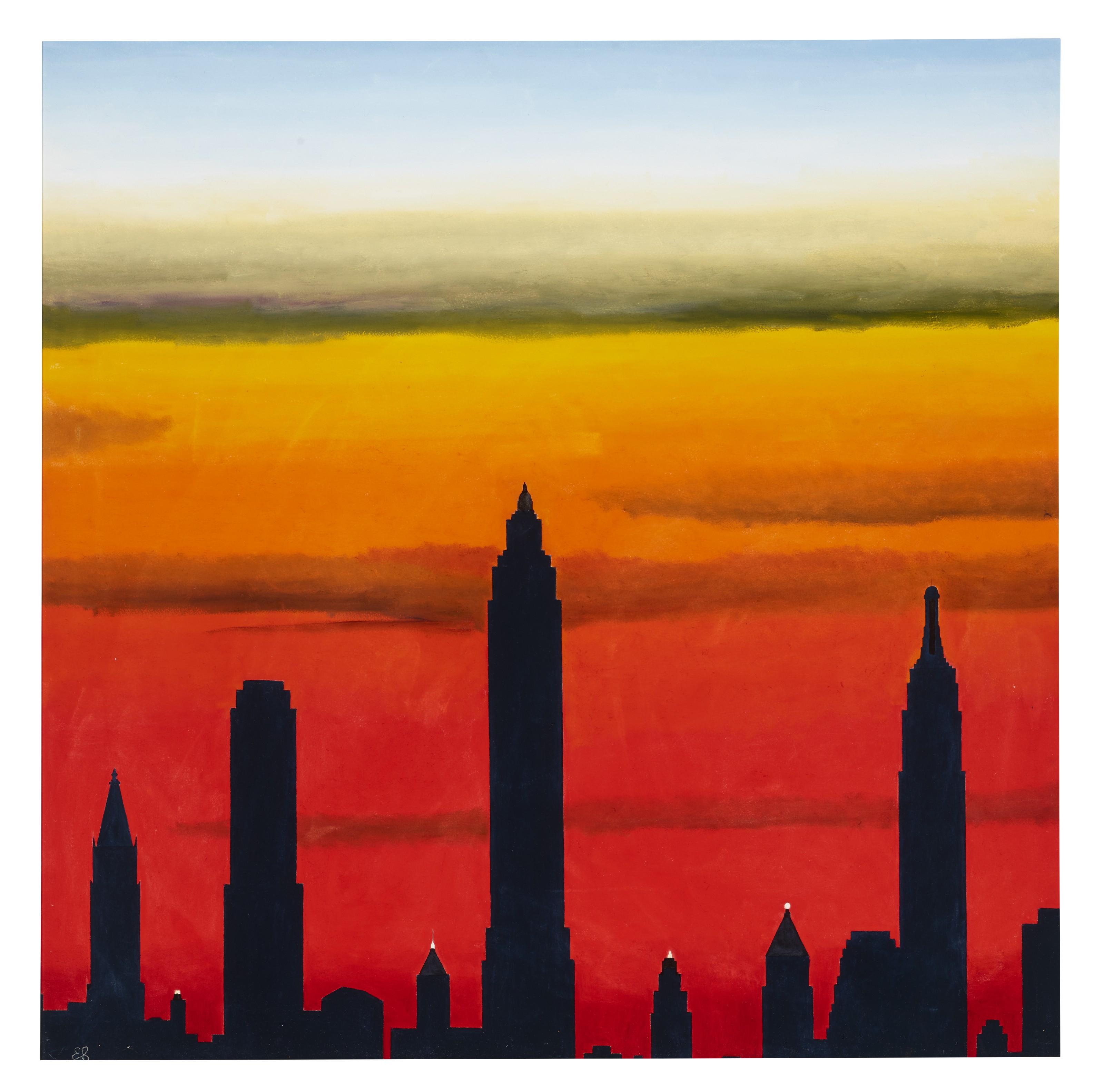 Emilio Sánchez - Untitled (Skyline)
