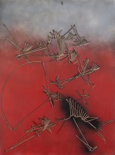 Emilio Scanavino - Rosso E Grigio