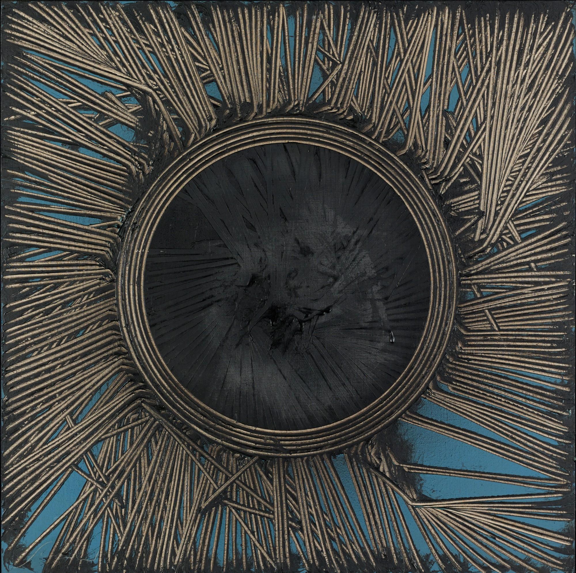 Emilio Scanavino - Tramatura con cerchio