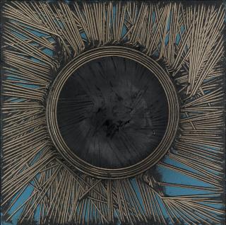 Emilio Scanavino - Tramatura con cerchio