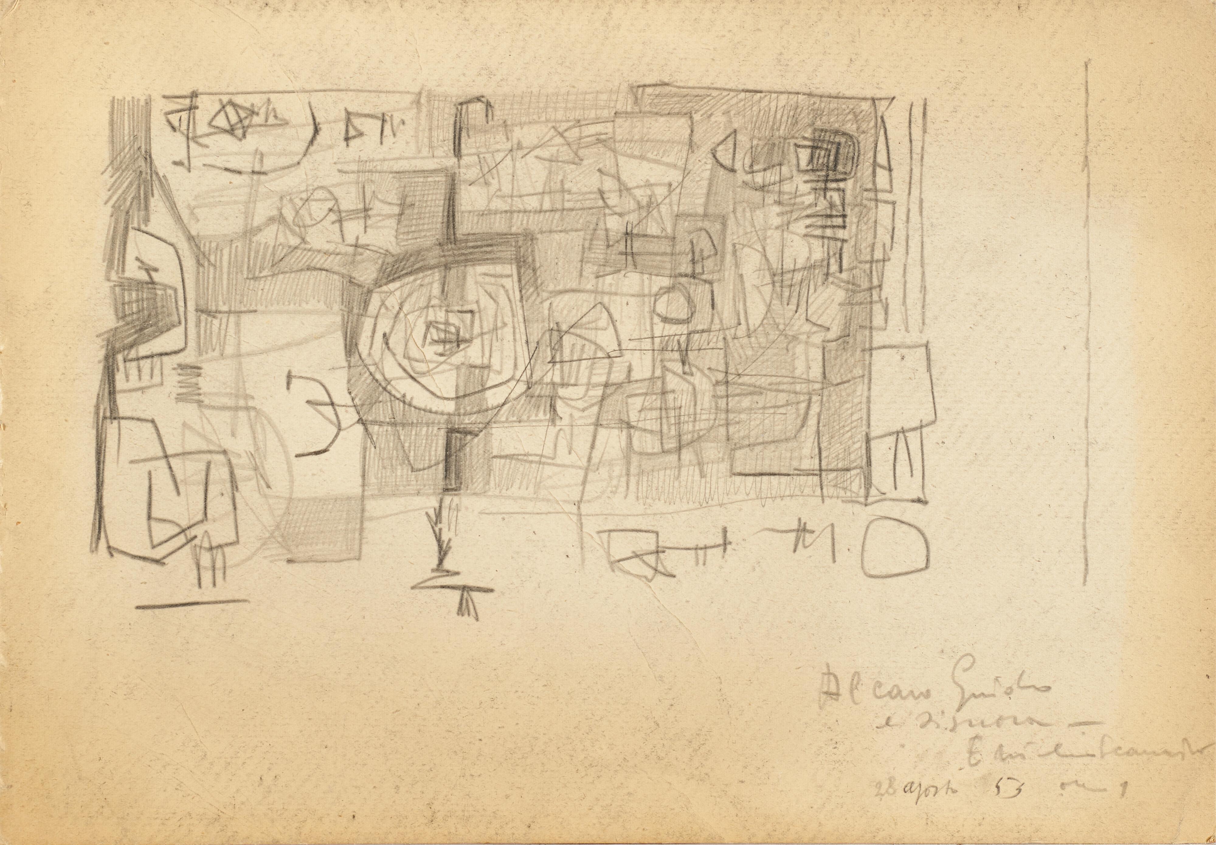 Emilio Scanavino - Untitled