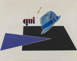 Emilio Tadini - Paesaggio di Malevic