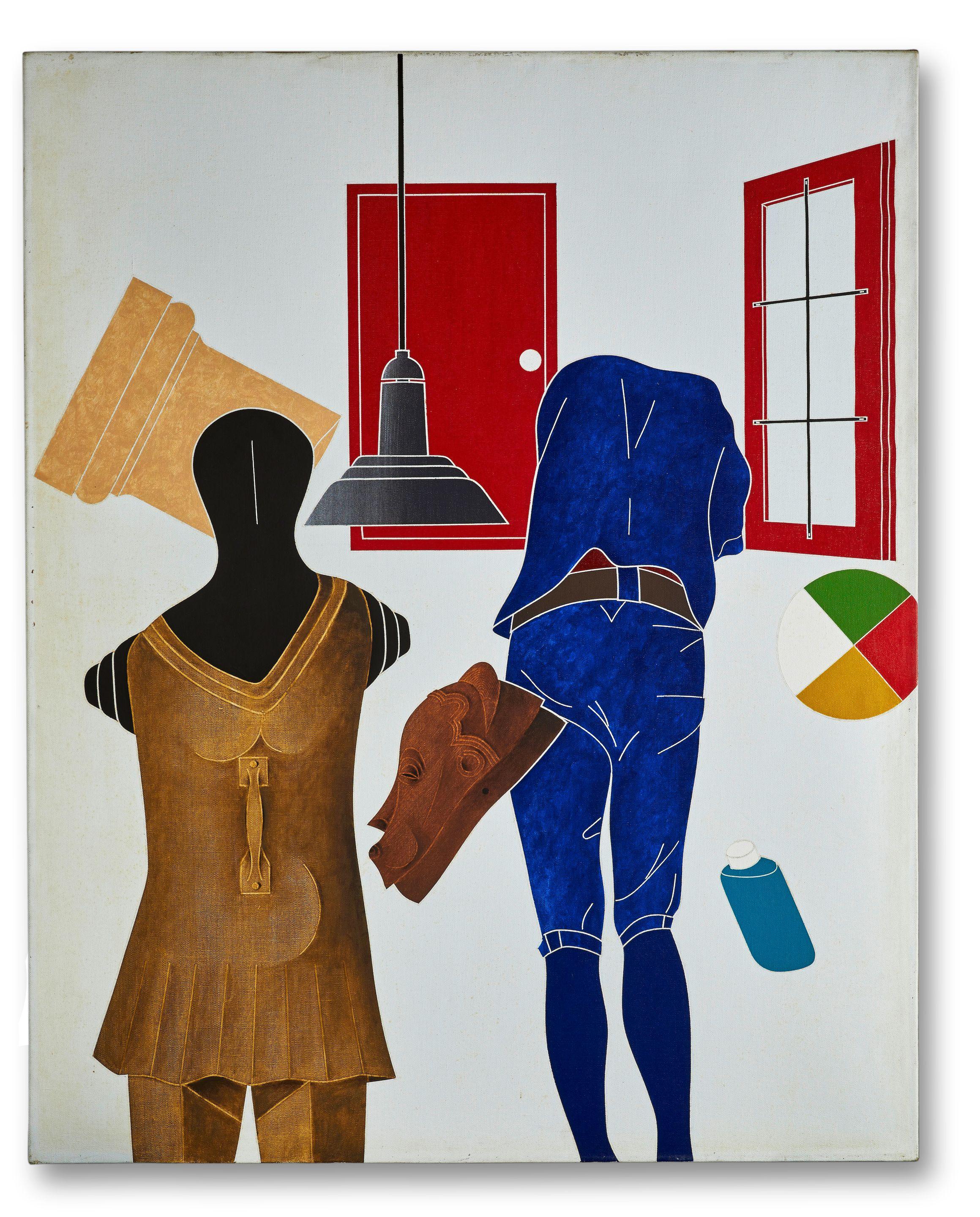 Emilio Tadini - Viaje a Italia, 1973