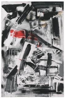 Emilio Vedova - De America (Slum 77)