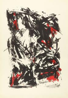 Emilio Vedova - Folge von 6 Bll.: Presenze.