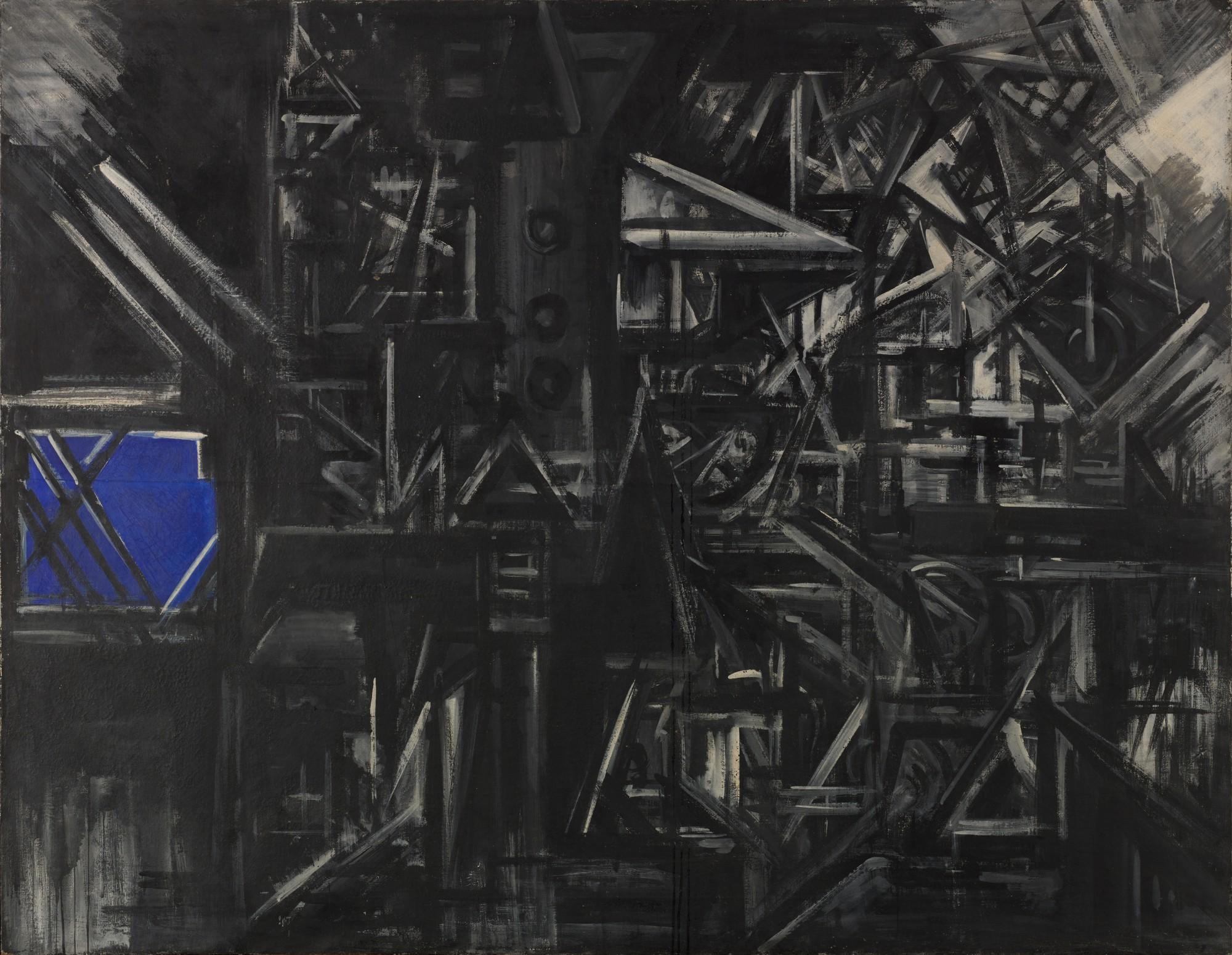 Emilio Vedova - Immagine del tempo: (miniera)