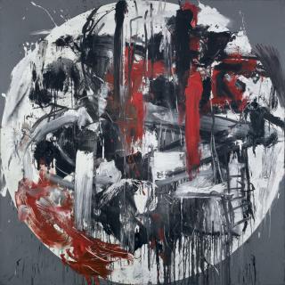 Emilio Vedova - Oltre (Ciclo II-3 Rosso \'85)