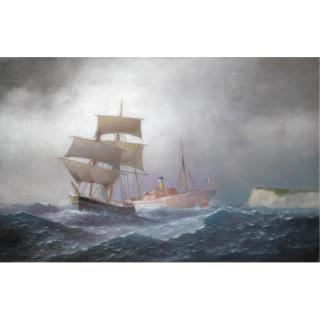 Emilios Prosalentis - Boats At Sea