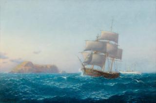 Emilios Prosalentis - Naviguer au levé du jour