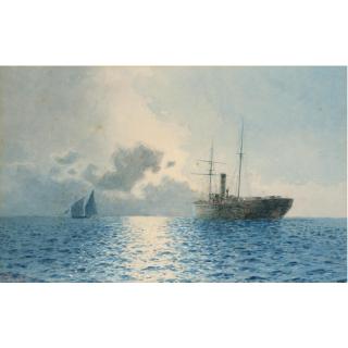 Emilios Prossalentis - Greek  Sailing On Calm Seas