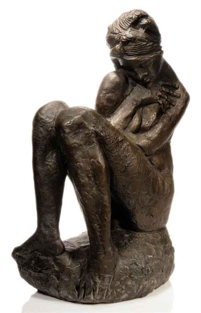 Emillio Greco - Figura accoccolata no.6