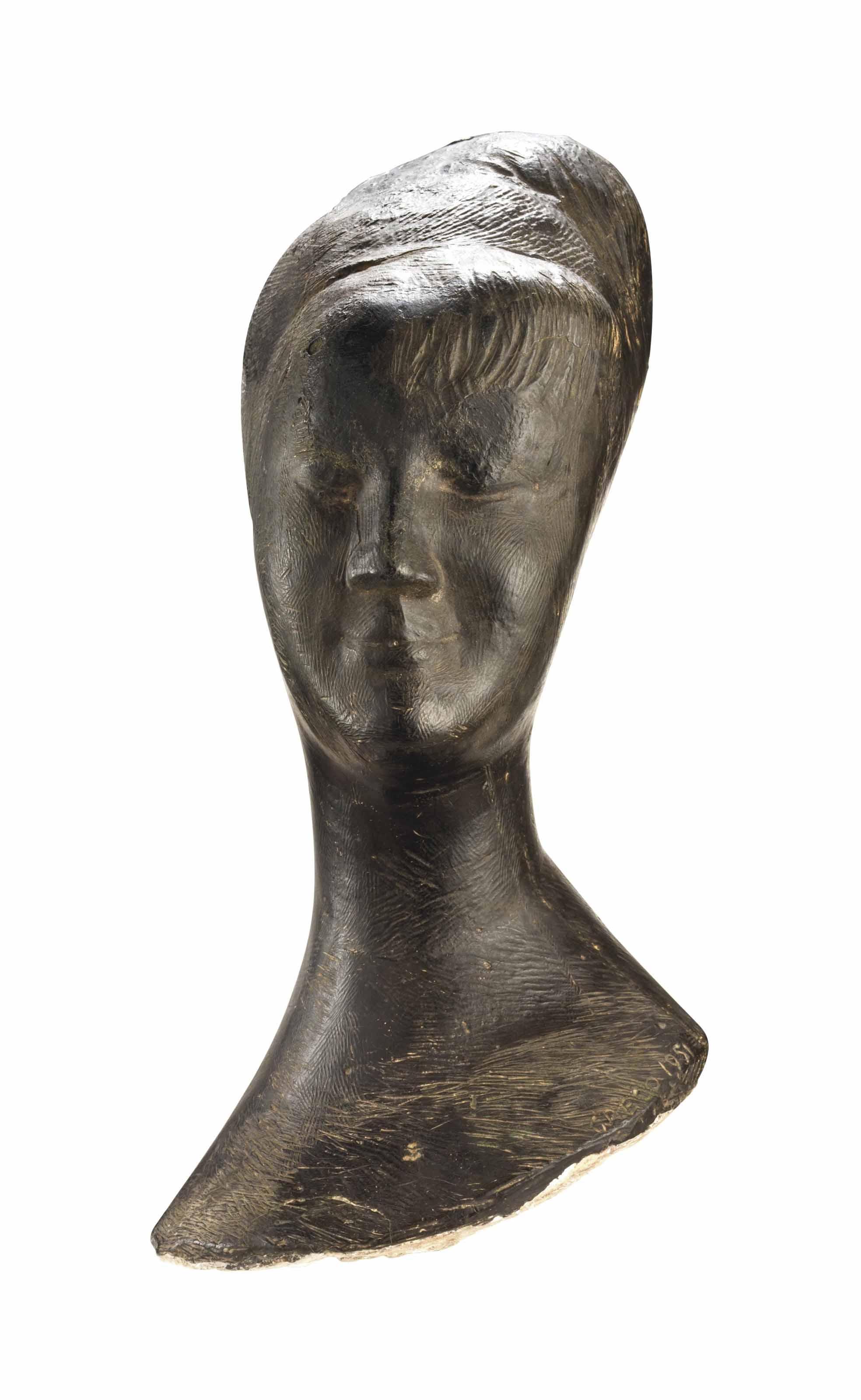 Emillio Greco - Head of a Woman