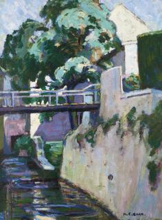 Emily Carr - Canal In Brittany