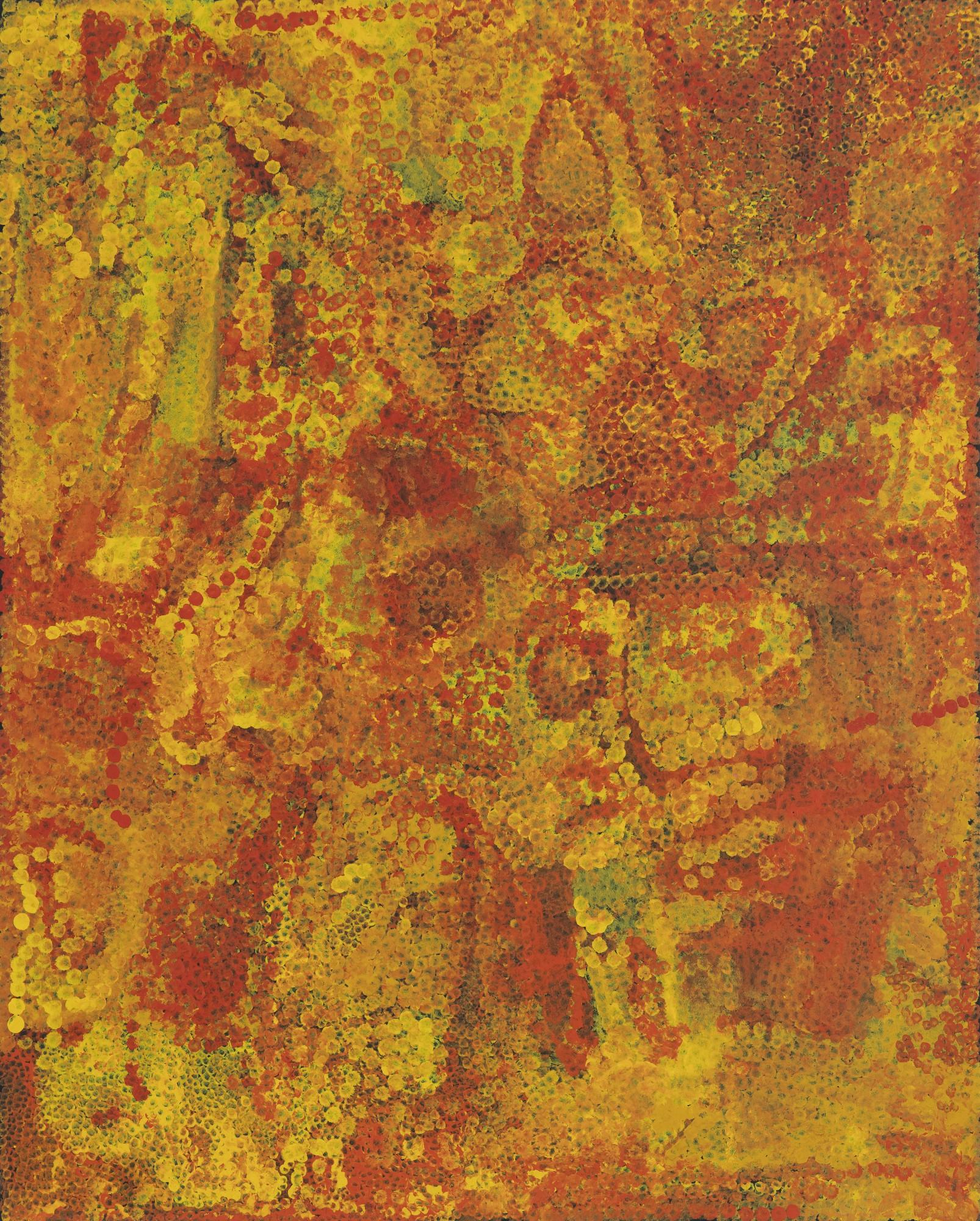 Emily Kame Kngwarreye - UNTITLED (ALHALKERE), 1992