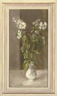 Emily Patrick - Daisies in a jug; and Another similar