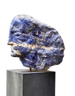 Emily Young - Blue Angel Head