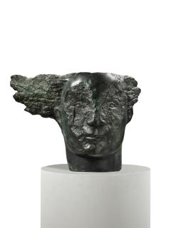 Emily Young - Bronze Poet Warrior