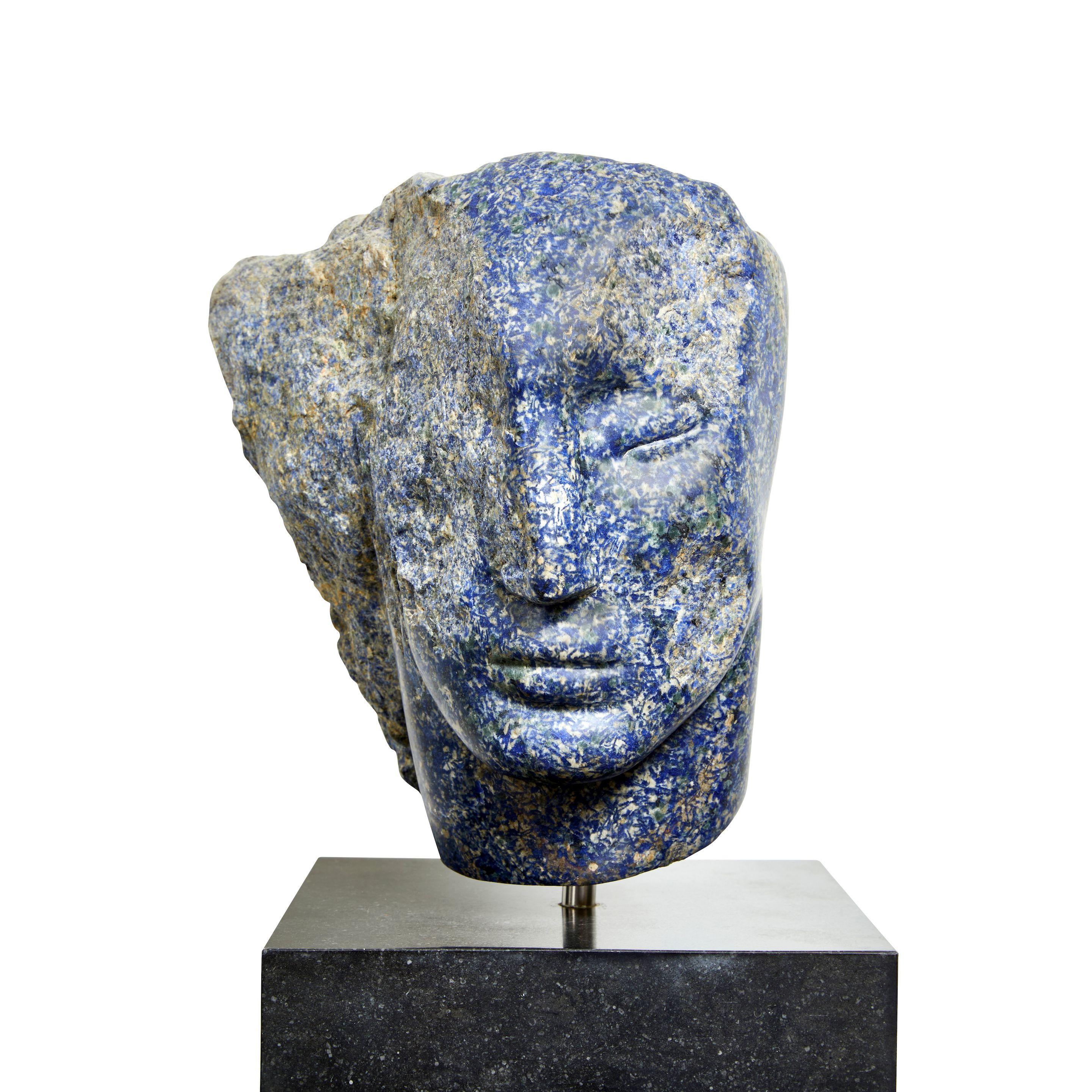 Emily Young - Large Sodalite Head