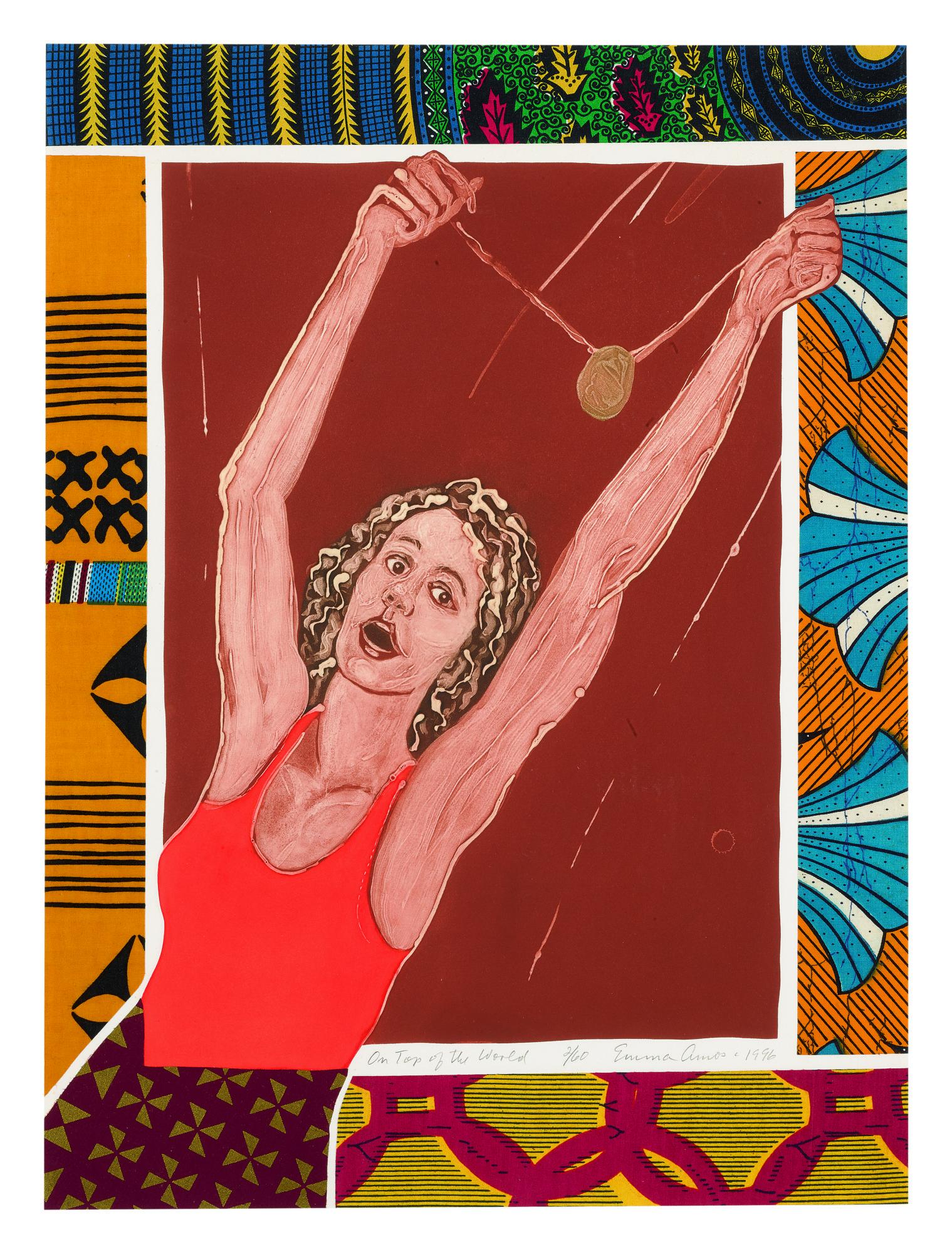 Emma Amos - On Top Of The World