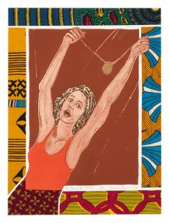 Emma Amos - On Top Of The World