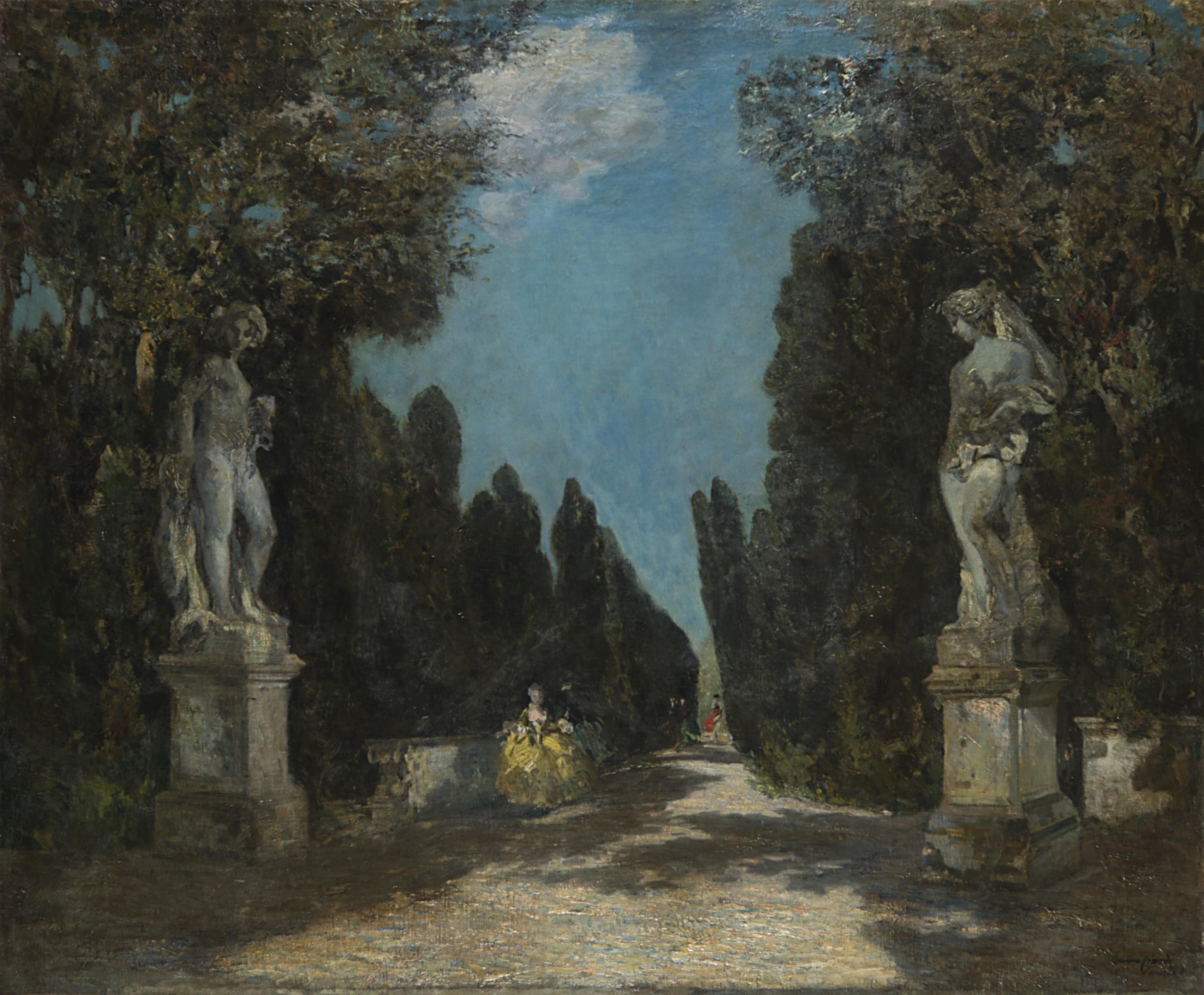 Emma Ciardi - Giardino settecentesco