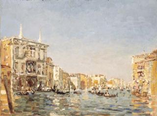 Emma Ciardi - The Grand Canal, Venice
