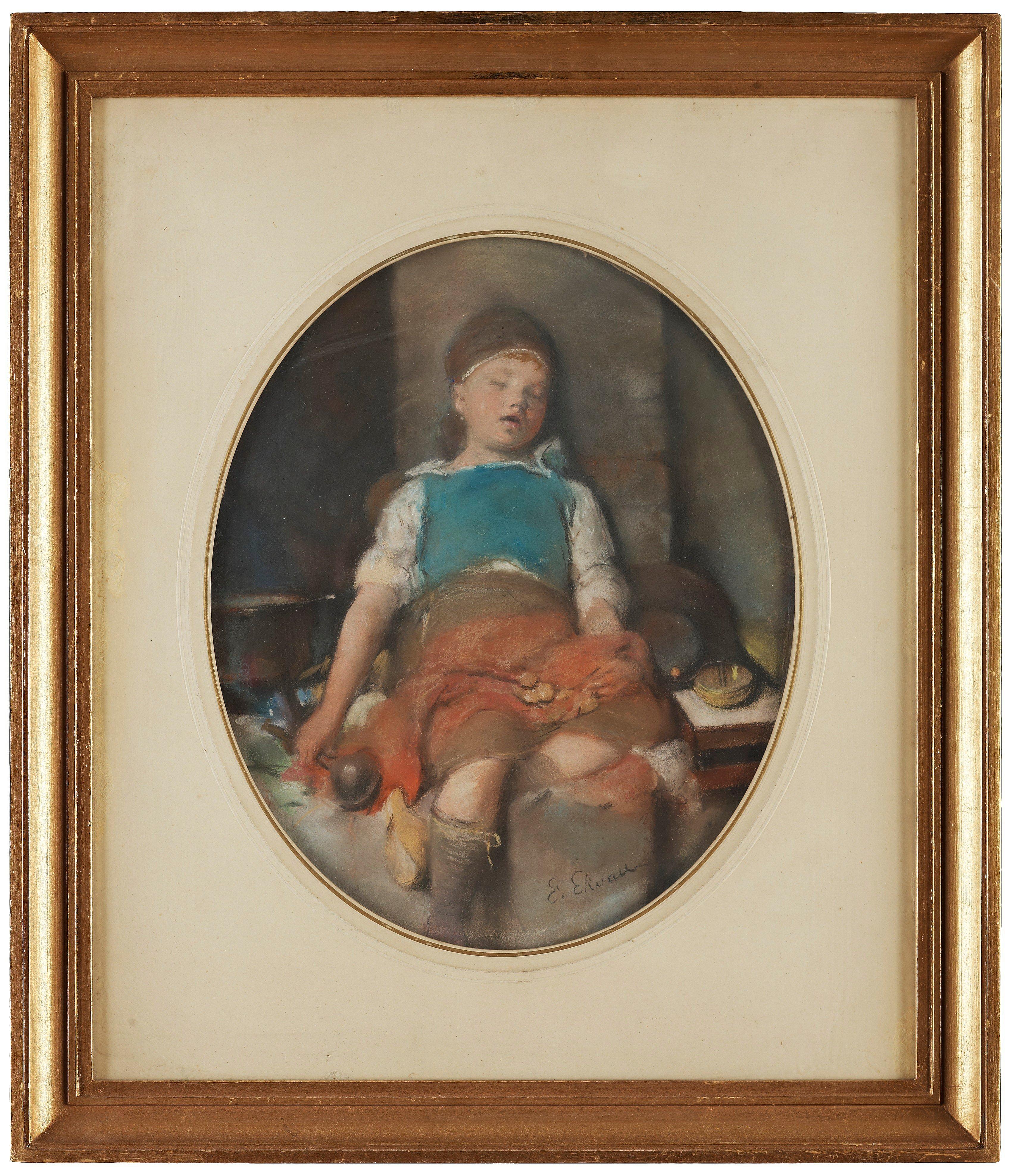 Emma Ekwall - Sleeping girl