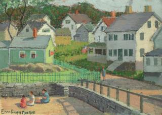 Emma Fordyce MacRae - Rockport Beach, Cape Ann, Massachusetts