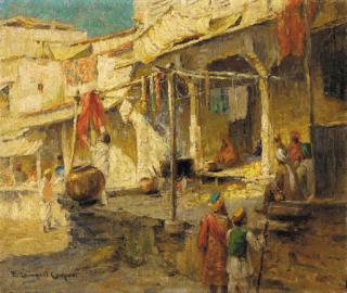 Emma Lampert Cooper - Market Scene