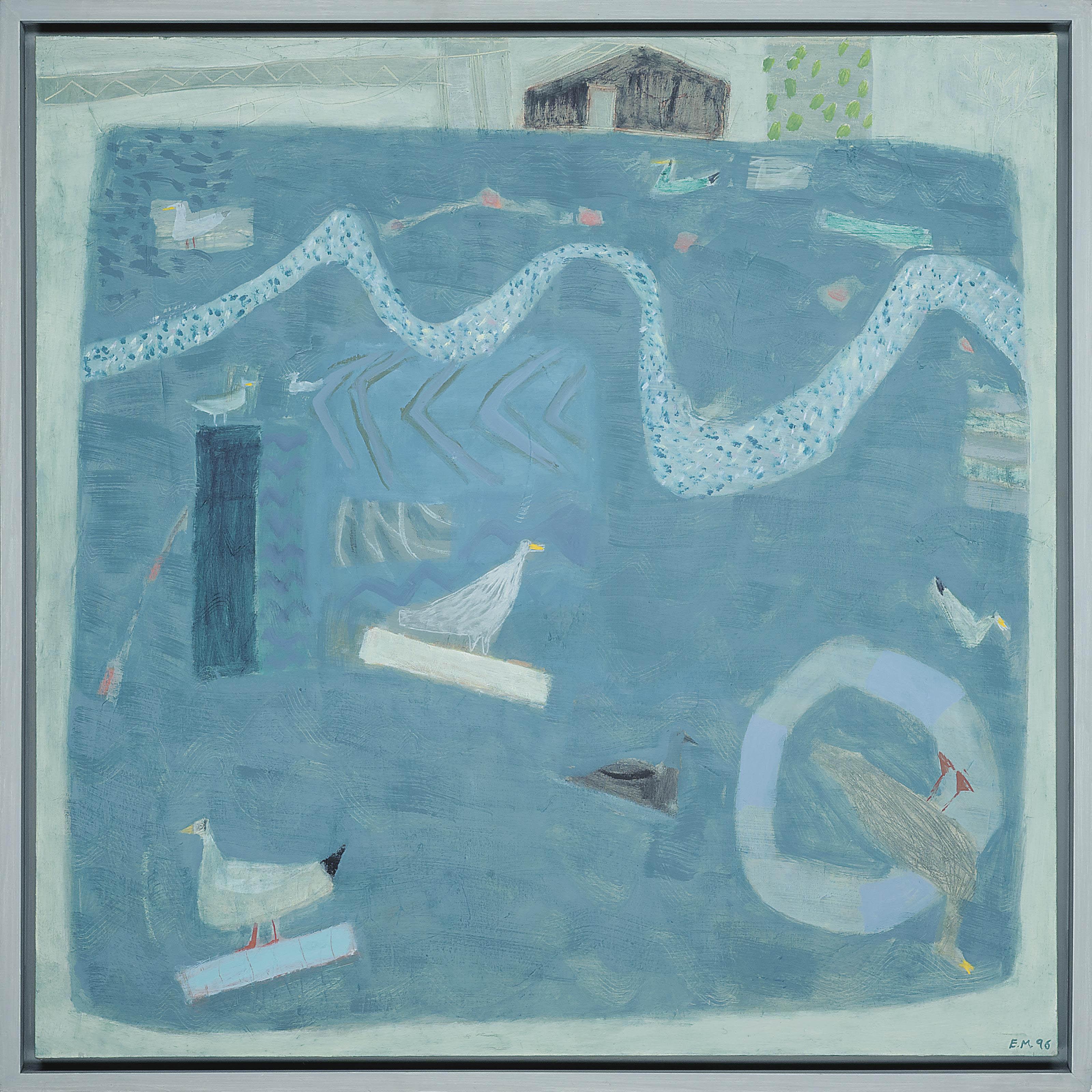 Emma McClure - Winter Bathing Pond II