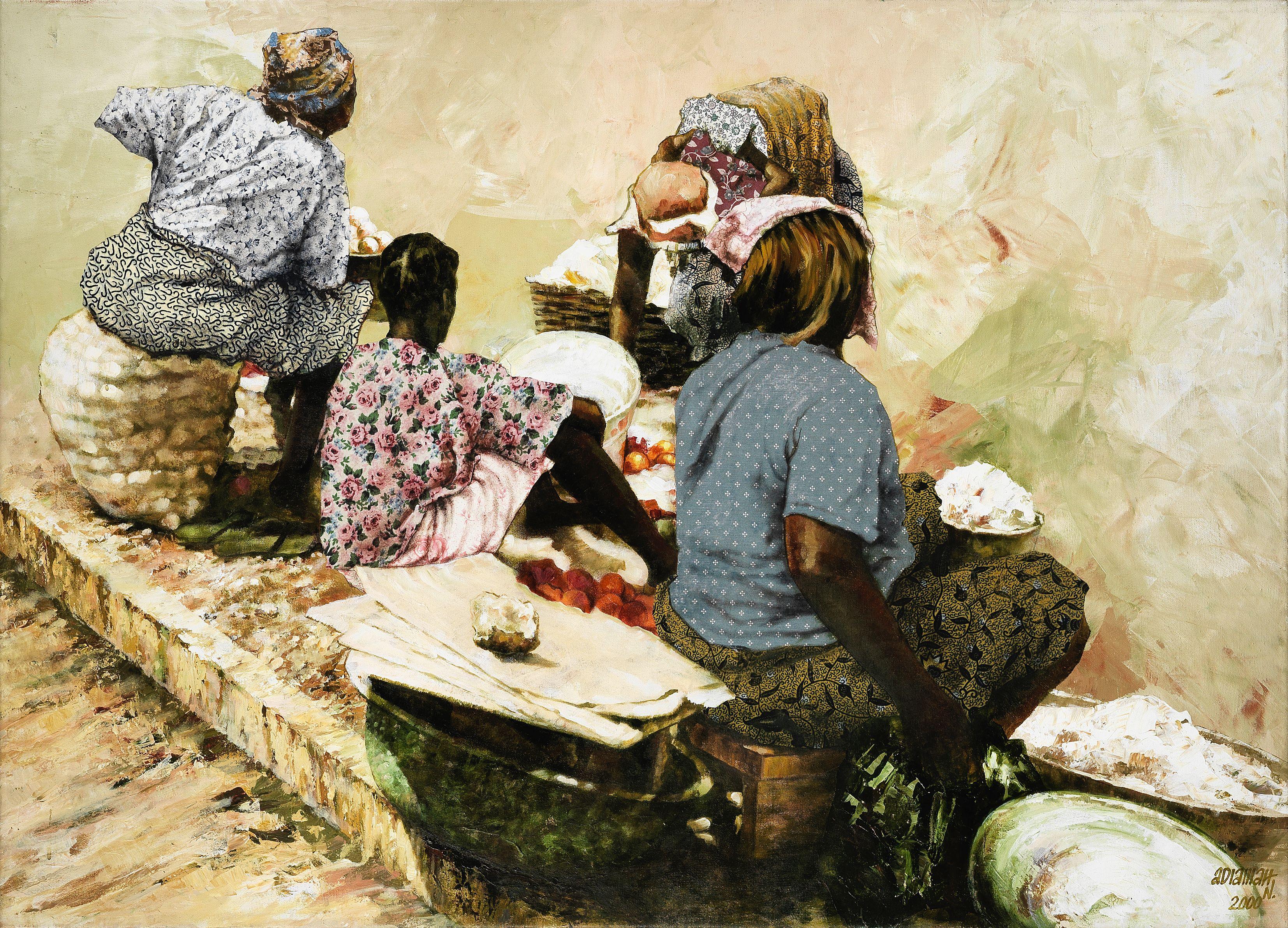 Emmanuel Adiamah - Still Hoping unframed.