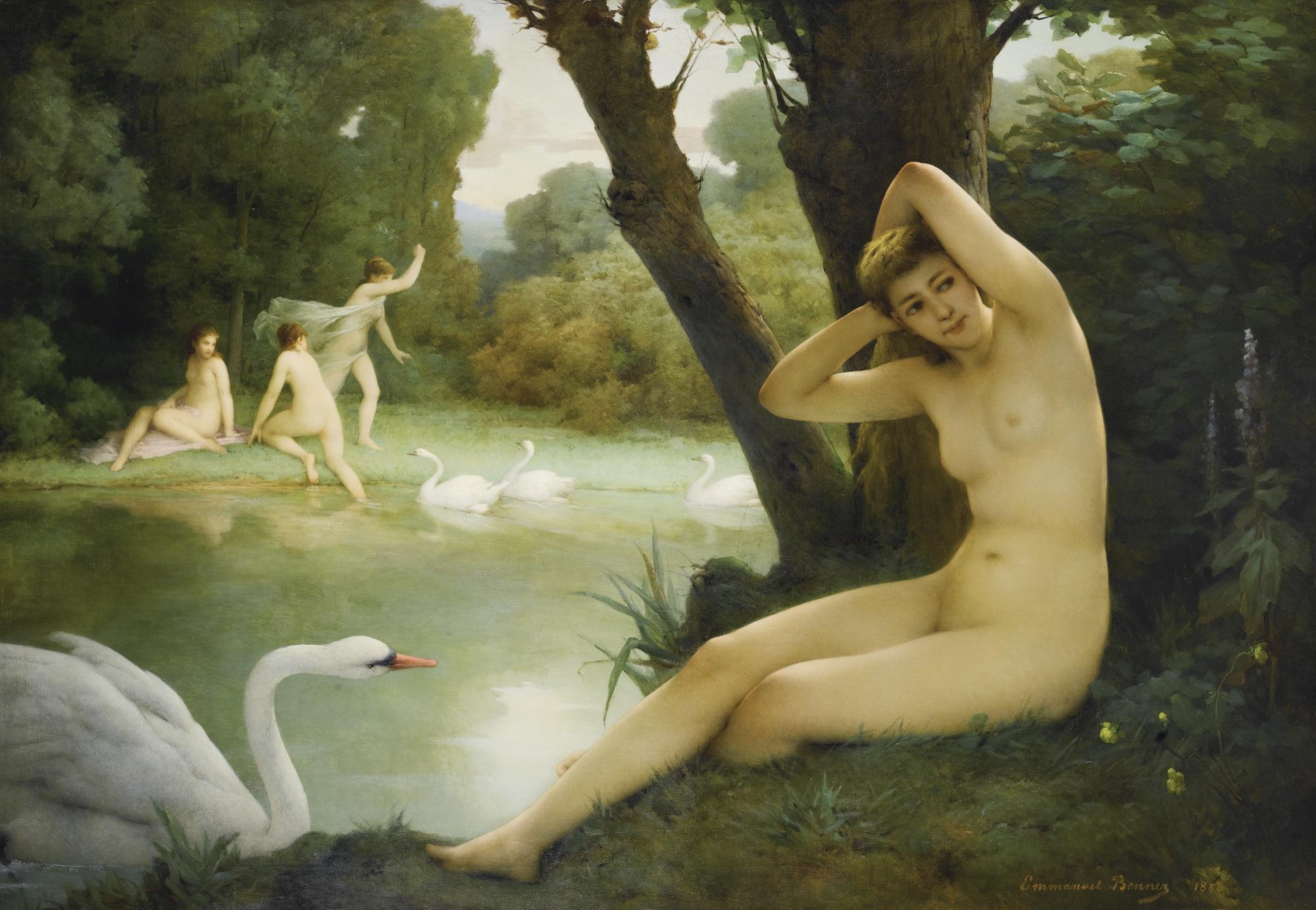 Emmanuel Benner - French leda Et Le Cygne