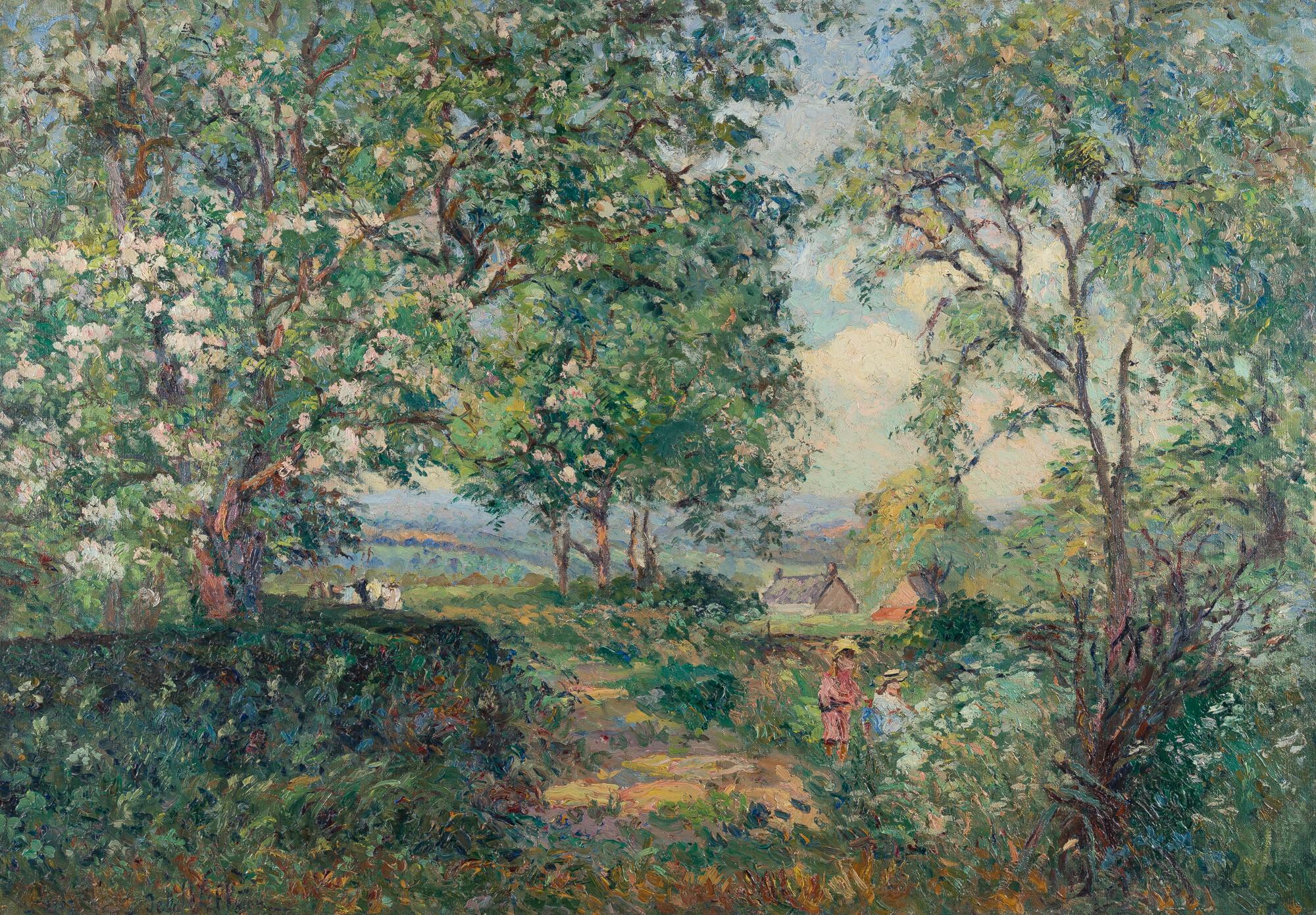 Emmanuel de La Villéon - „Acacia rose“