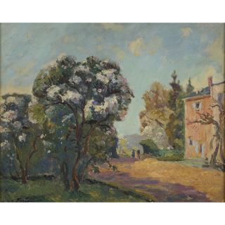 Emmanuel De La Villéon - Matin Printanier À Salvar, Nièvres 