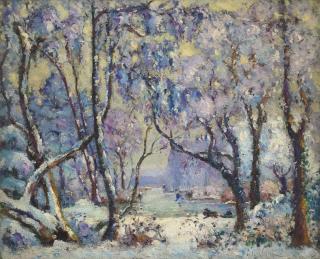 Emmanuel de la Villéon - Neige et givre