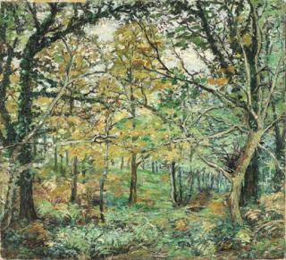 Emmanuel De La Villéon - Sous-bois d\'automne