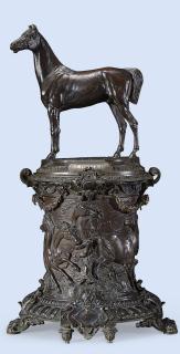 Emmanuel Fremiet - Cheval pur sang (presentation-piece)
