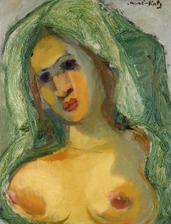 Emmanuel Mané-Katz - Bildnis einer jungen Frau