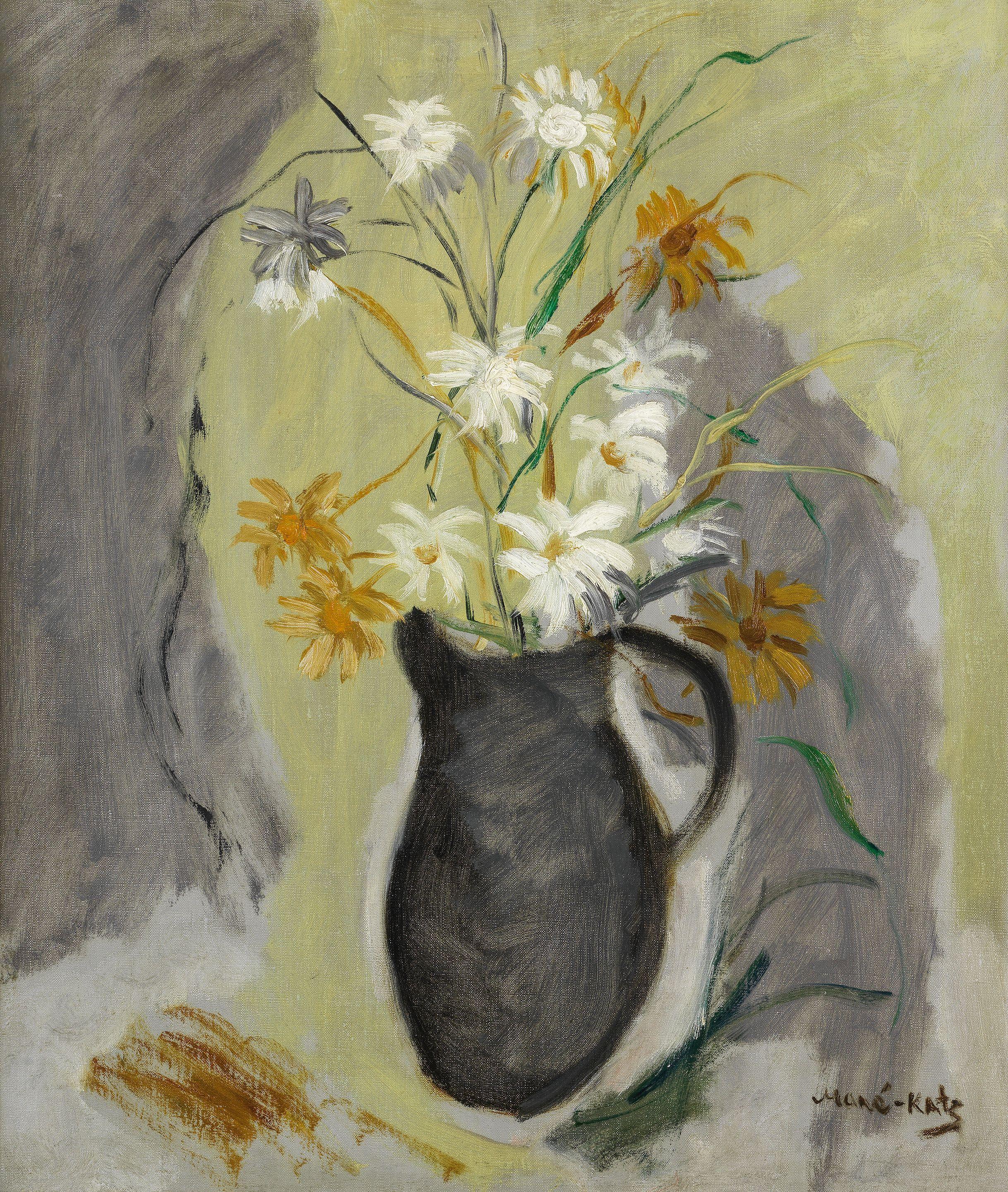 Emmanuel Mané-Katz - Flowers