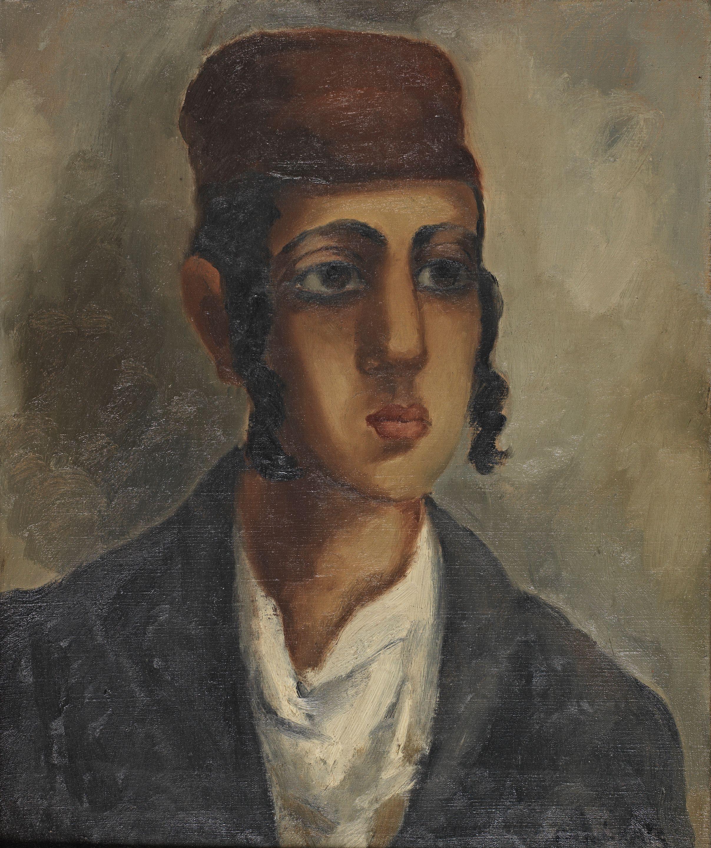 Emmanuel Mané-Katz - Jewish boy